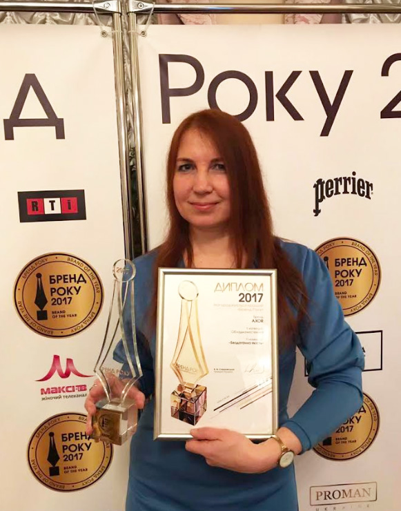 Фурнитура AXOR получила звание «Бренд Года-2017»