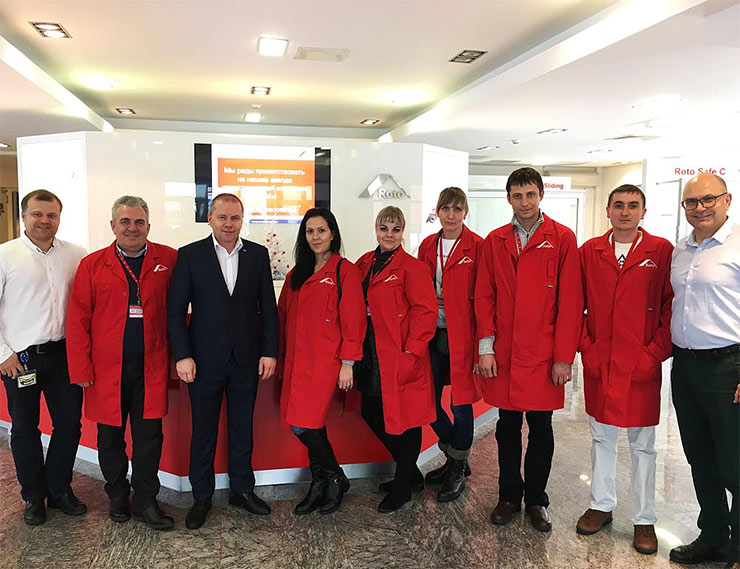 Представители компании DWS из Алматы посетили завод «РОТО» в Ногинске