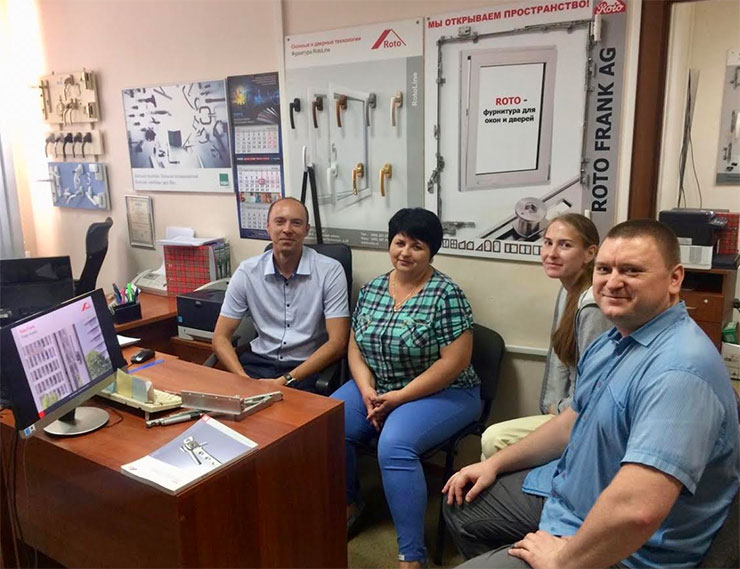 Компания «РОТО ФРАНК» провела обучение для специалистов ООО «ФАУБЕХА» в Волгограде