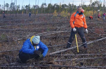 Сотрудники «ТБМ» приняли участие в проекте: «Посади дерево – подари Байкалу жизнь!»