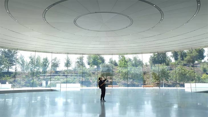 Сотрудники Apple получают травмы из-за стеклянных стен новой штаб-квартиры за 5 миллиардов