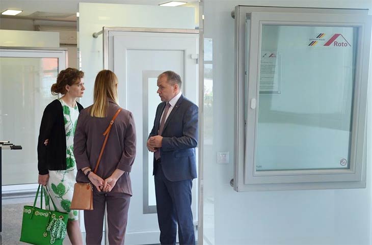 Завод «РОТО» посетили представители Российско-Германской внешнеторговой палаты