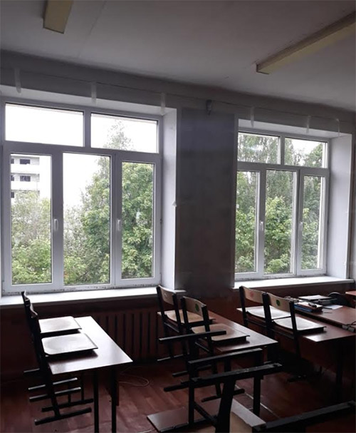 Окна КВЕ – в подарок Гагаринской школе-интернату в преддверии Дня защиты детей