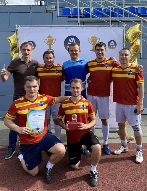Победители турнира по мини-футболу «Высшая лига ТБМ Сибири»