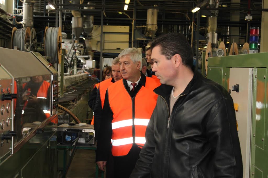 Заместитель Председателя Правительства Московской области посетил завод Deceuninck