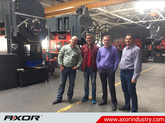 Представители «Окна Панорама» посетили завод AXOR на Украине