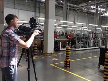 Телевидение в гостях у «РОТО ФРАНК»