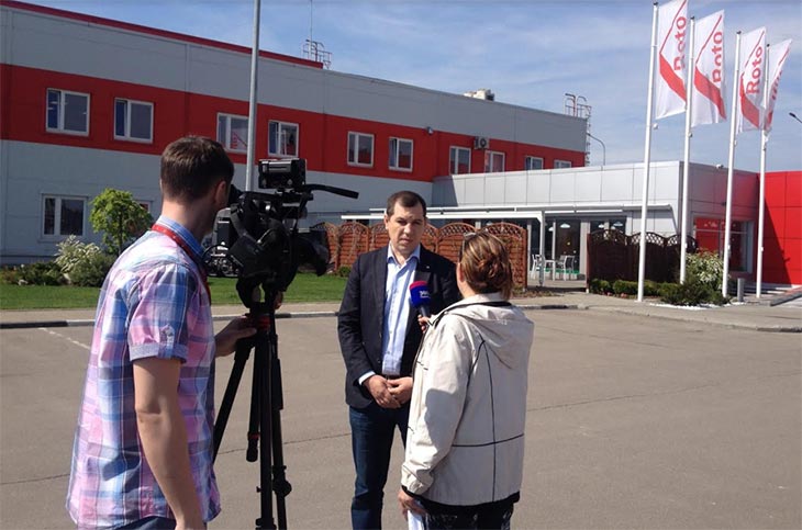 Телевидение в гостях у «РОТО ФРАНК»