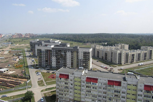 ЖК «Лесной» в Тольятти остеклили окнами Deceuninck 