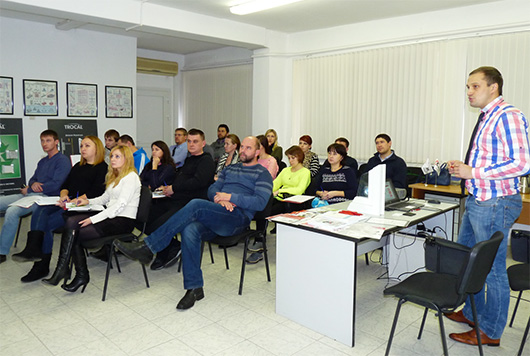 Сотрудники и дилеры компании «Олимп» посетили заводы партнеров «профайн РУС» и «РОТО ФРАНК» 