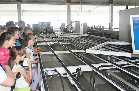 Экскурсии на производство «ВікноПлюс» продолжаются