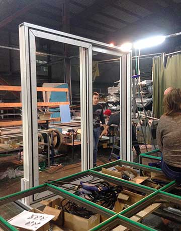 Партнер VEKA Rus изготовил первую систему VEKASLIDE для установки в Стерлитамаке