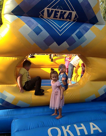 На стендах VEKA Ukraine на Babyboom Fest развлечений хватило и детям, и их родителям