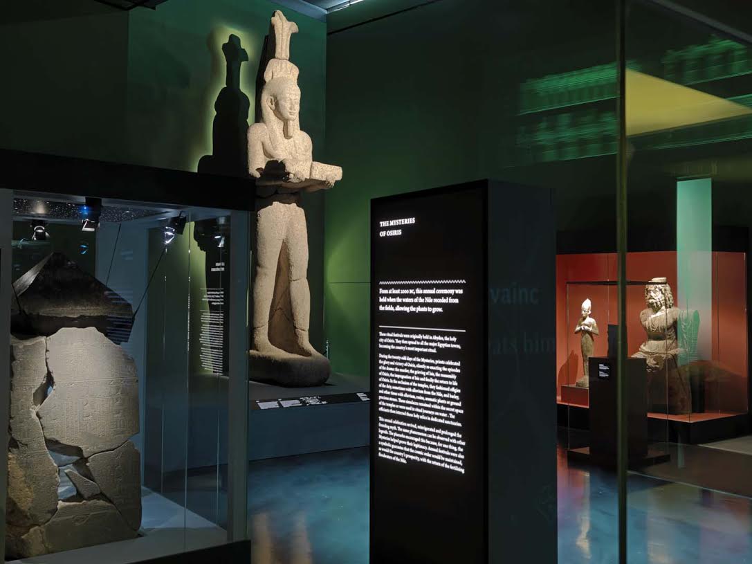 Компания Guardian предоставила стекло Clarity™ для выставки египетских музейных экспонатов в Париже
