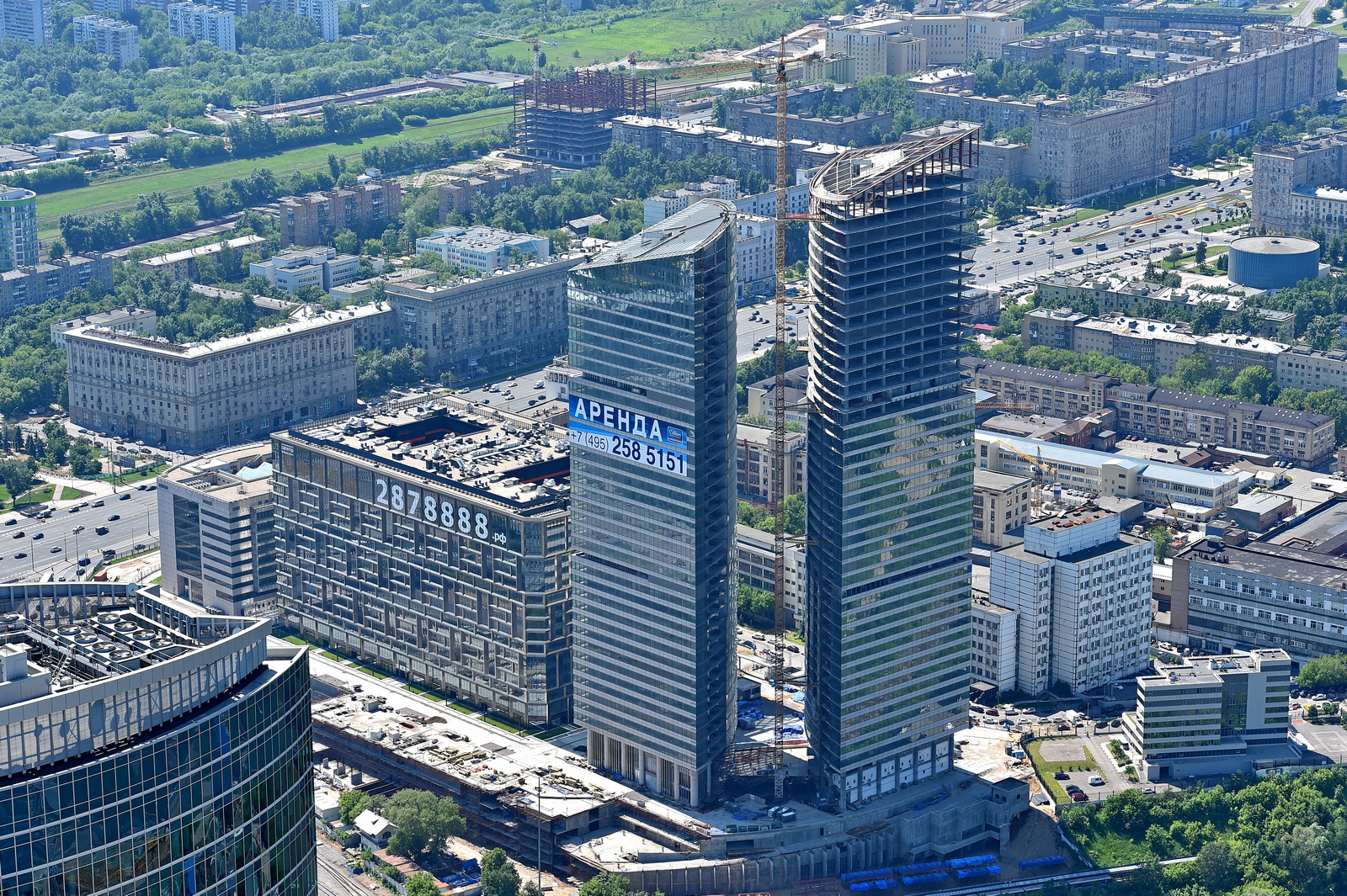 Купол «Башни Федерация» в «Москв­а-Сити» застеклят до конца года