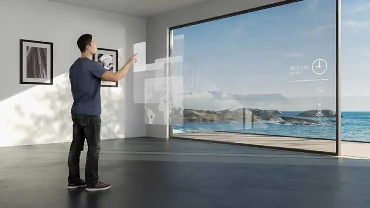 Разработана технология превращающая стекло в умный мультимедийный экран