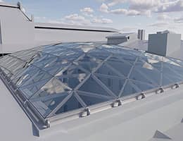 Купол из алюминиевых светопрозрачных конструкций над консерваторией Римского-Корсакова начнут устанавливать уже в июне 