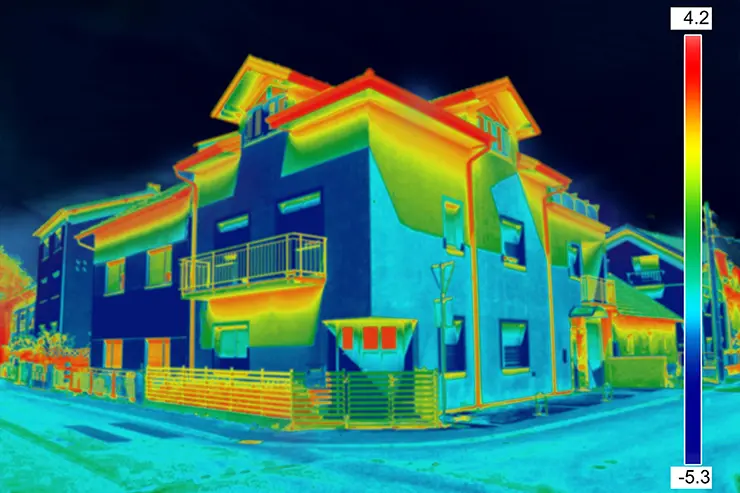 Тепловизионное обследование – детектор качества окон и монтажа