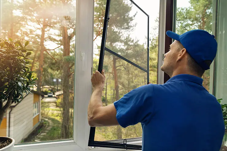 Как установить москитную сетку на окна и двери самостоятельно? 