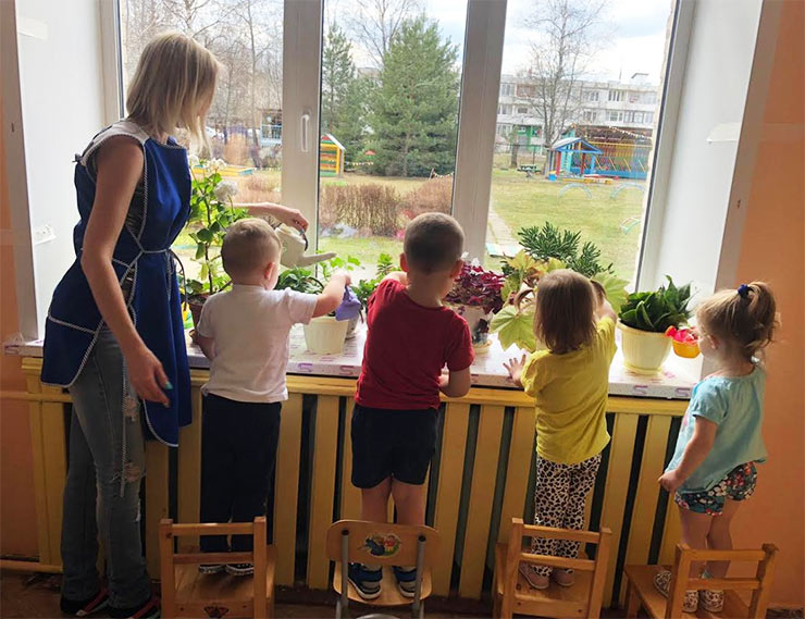 Новые окна из профиля KBE установили в детском саду «Аленушка»