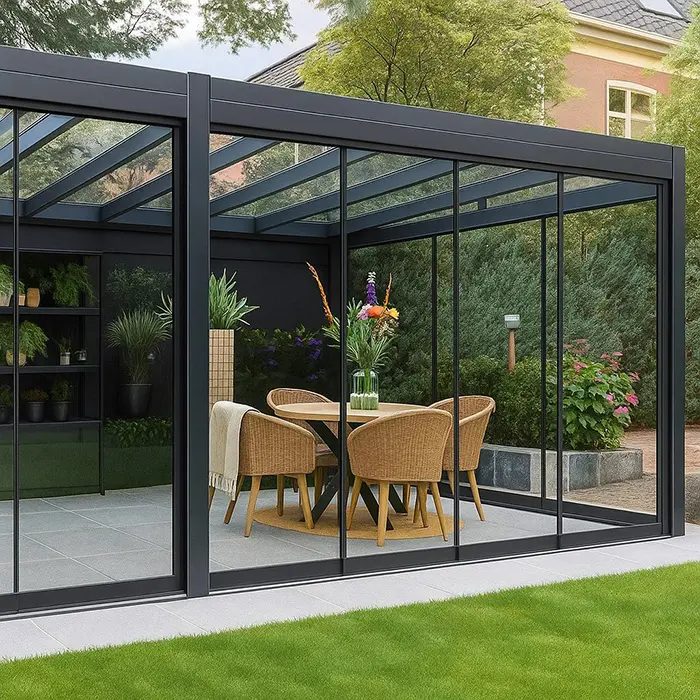 Почему алюминиевая пергола в 2025 году — это не роскошь, а необходимость для застройщиков, владельцев домов и ресторанов