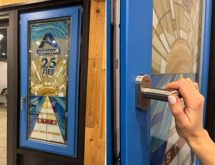 Установлено первое окно из системы РЕХАУ DIAMANT 