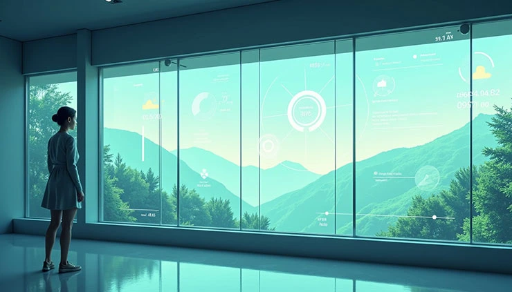 Ученые создали «умное» окно, которое регулирует прозрачность и генерирует электричество