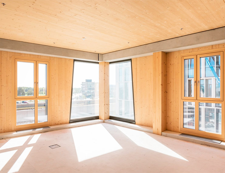 В России разработают правила строительства деревянных многоэтажек