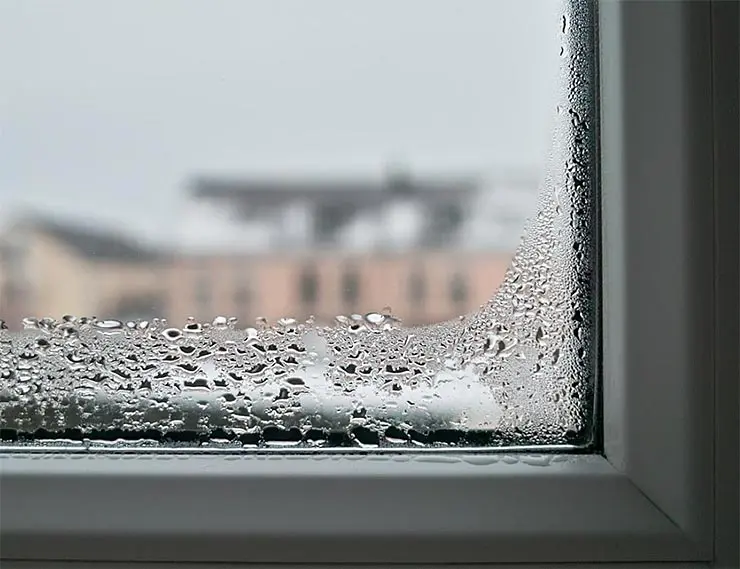 Конденсат на окнах: причины и профилактика