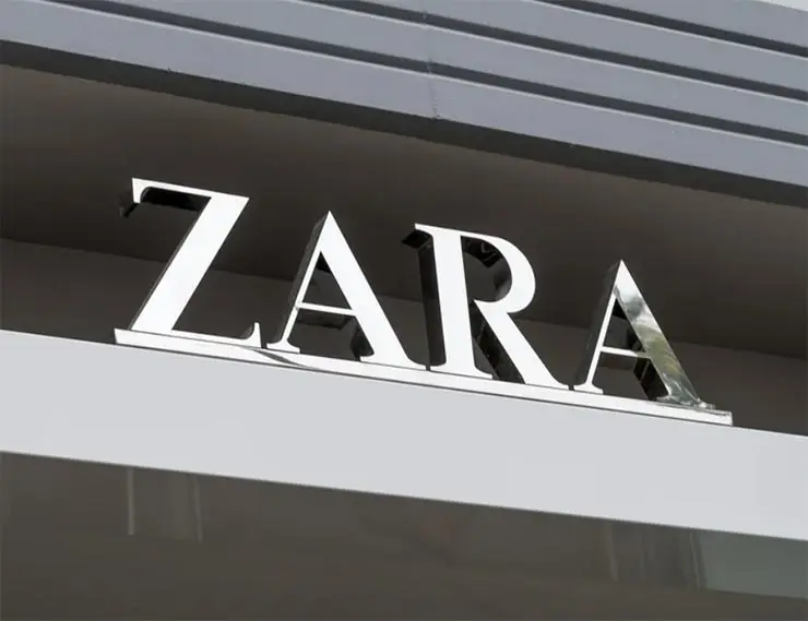 Завораживающую 3D-витрину разработали в ShaneF Motion Design для магазина Zara