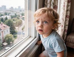 Ограничители на окна для защиты детей призвала ставить омбудсмен