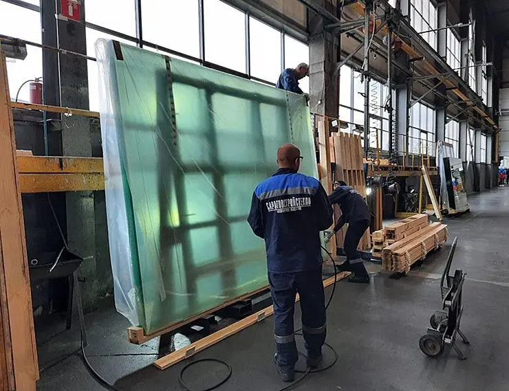 Саратовский производитель листового стекла увеличил мощности хранения 