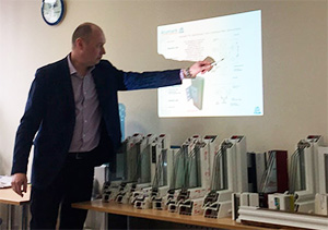Презентация «ТБМ» в оконной компании «Олимп»