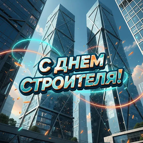 Компания «ТБМ» поздравляет с Днём строителя!