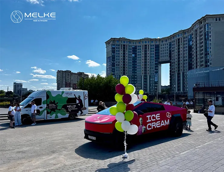 Melke Ice Cream Truck снова собрал сотни гостей в Щёлково