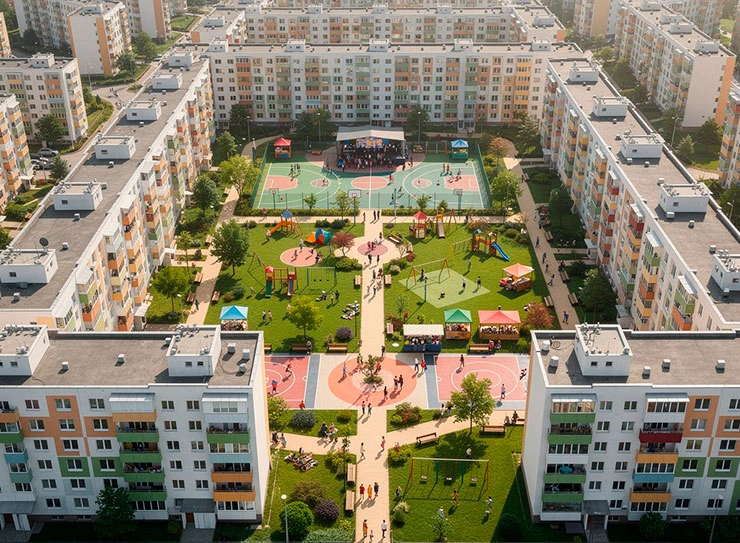 В Госдуме предложили обязать ЖК строить дополнительный выход из подъездов