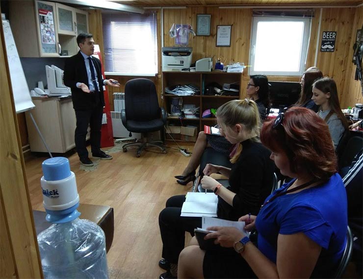 Компания profine RUS провела обучение для партнера из республики Коми