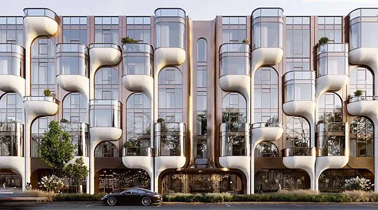 В Москве построят ЖК с балконами в форме наушников 