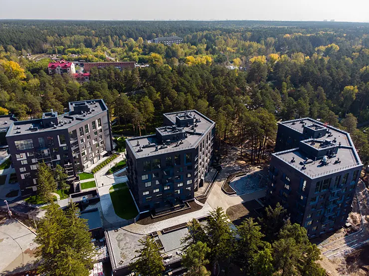 Экоквартал «Флора и Фауна» в Новосибирске с фурнитурой  ALU axxent PLUS 