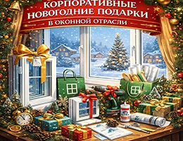 Подарки в оконной отрасли: как удивить коллег и укрепить отношения в Новом 2026 году