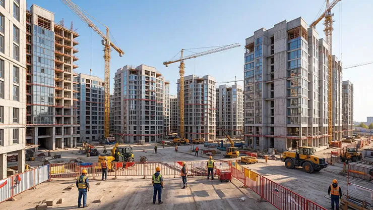 В России строят рекордные 119 млн кв.м жилья