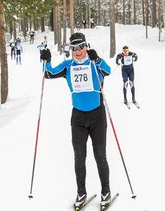 Партнер VEKA Rus успешно прошел лыжный марафон Hiihto-2016