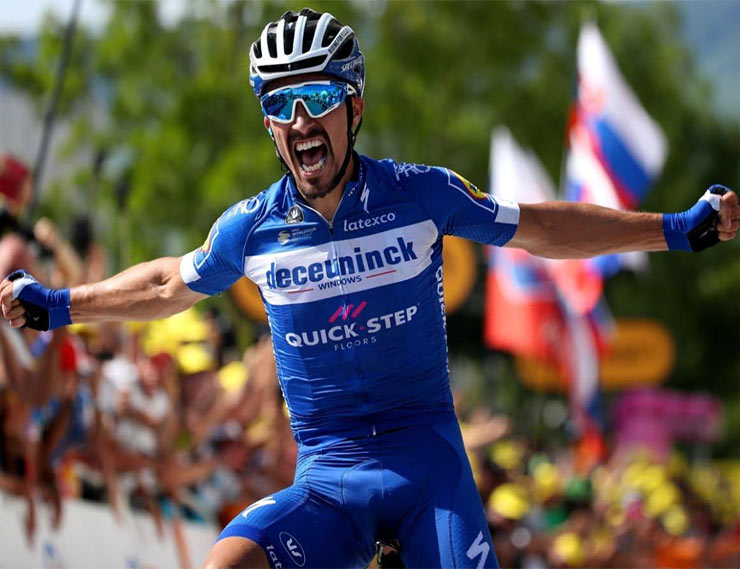 Велогонщик команды Deceuninck Quick-Step стал победителем 3-го этапа «Тур де Франс-2019»