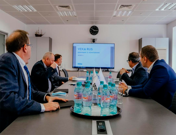 VEKA Rus принимает гостей