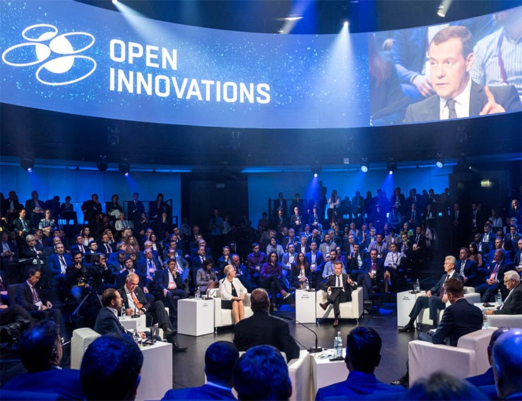 Международный форум по инновациям открылся в Москве на площадке «Сколково»