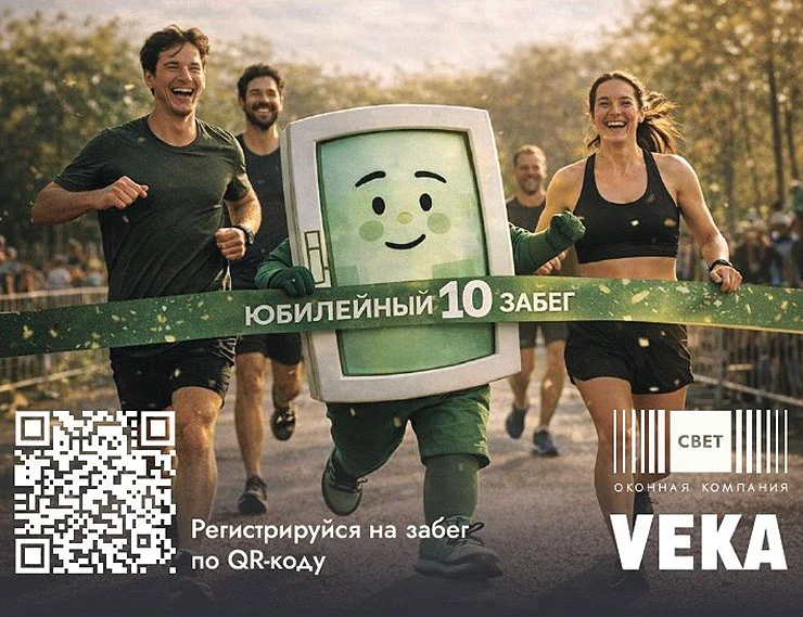 Партнёр VEKA приглашает на Заокский кросс Победы