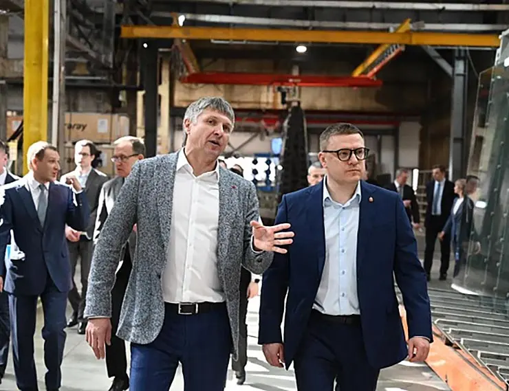 Губернатор Челябинской области оценил планы по импортозамещению на заводе листового стекла