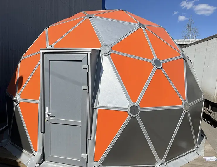 VEKA Euroline в купольной конструкции — опыт партнёра