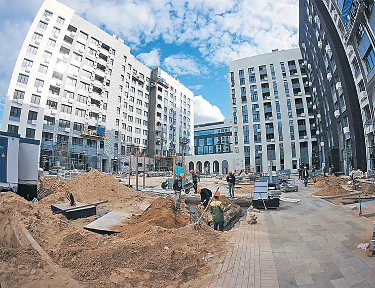 В Москве выросло количество рабочих мест в строительстве