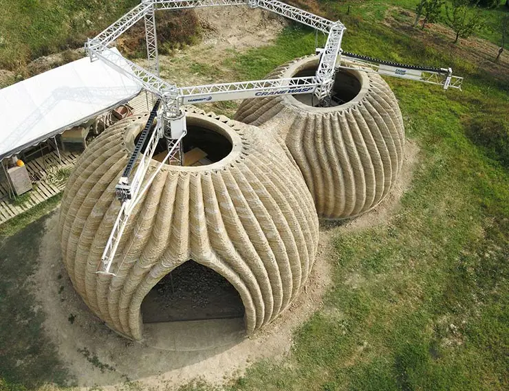 Итальянцы освоили 3D-печать домов из обычной земли 